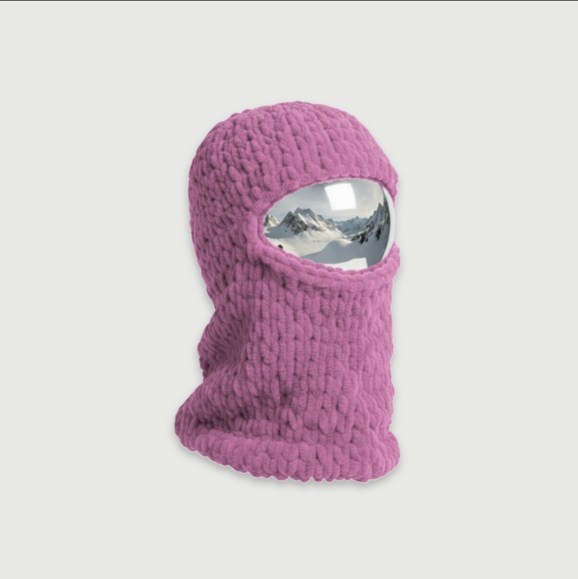 Knitted Helmet Balaclava